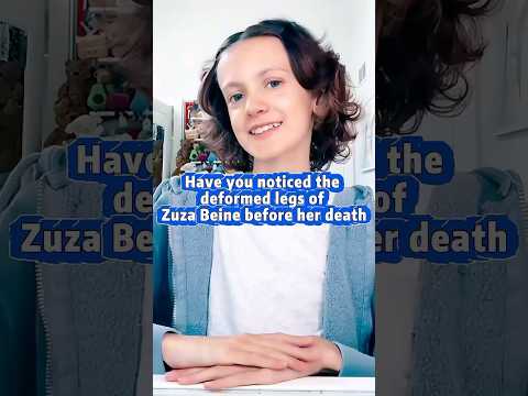 Have you noticed the deformed legs of Zuza Beine before her death #shorts #celebrity #zuza