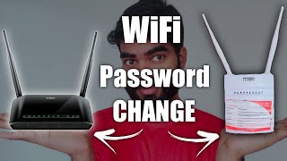 How to Change WiFi password, in Mobile & Computer
