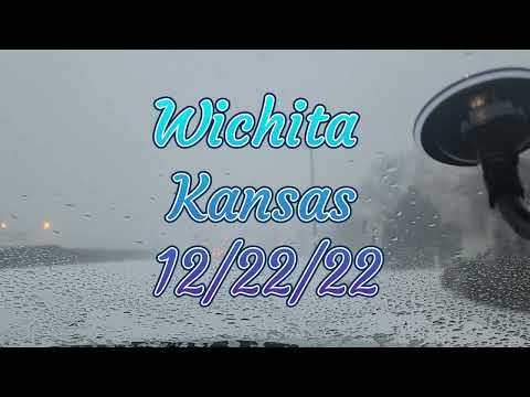Wichita Kansas | 12/22/22 #wichitakansas #December #snowfall