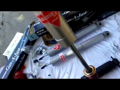 Police Interceptor KYB Gas A Just shocks vs Motorcraft civilian shocks