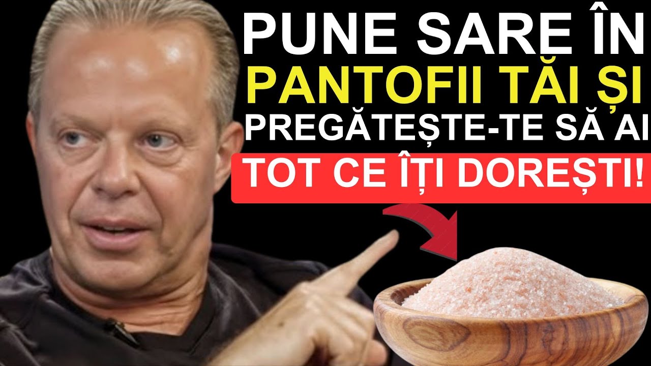 Pune SARE în PANTOFII tăi și pregătește-te să ai tot ce îți dorești | Joe Dispenza MOTIVATIONAL