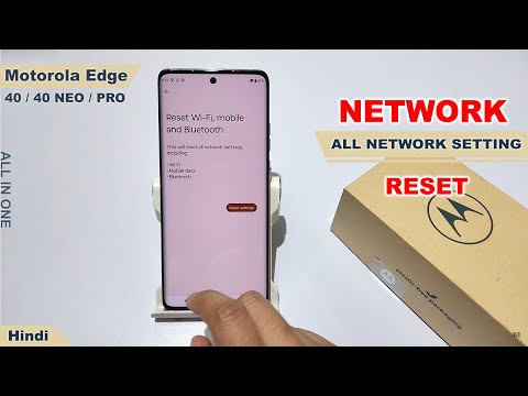 Reset network setting in motorola edge 40 neo | moto edge 40 me network setting kaise reset kare