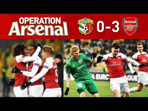 VORSKLA 0-3 ARSENAL - IMPRESSIVE YOUNG GUNS!