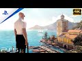 PS5 HITMAN 3 Italy Sapienza Cinematic Run 4K 60fps