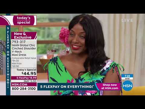 HSN | IMAN Global Chic Fashions 05.14.2022 - 12 AM