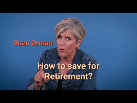 Suze Orman How To Save For Retirement