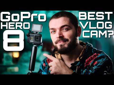 GoPro Hero 8 vlogging camera set up
