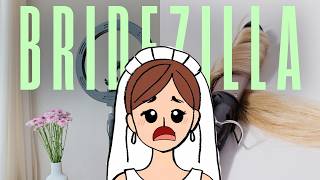 HOW I MET MY FIRST BRIDEZILLA (and I left giggling afterward) 👰‍♀️💥 #bridezilla #montrealbride #hair