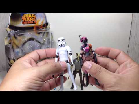 Cikatro Vizago & IG RM Star Wars Rebels 2 pack Review