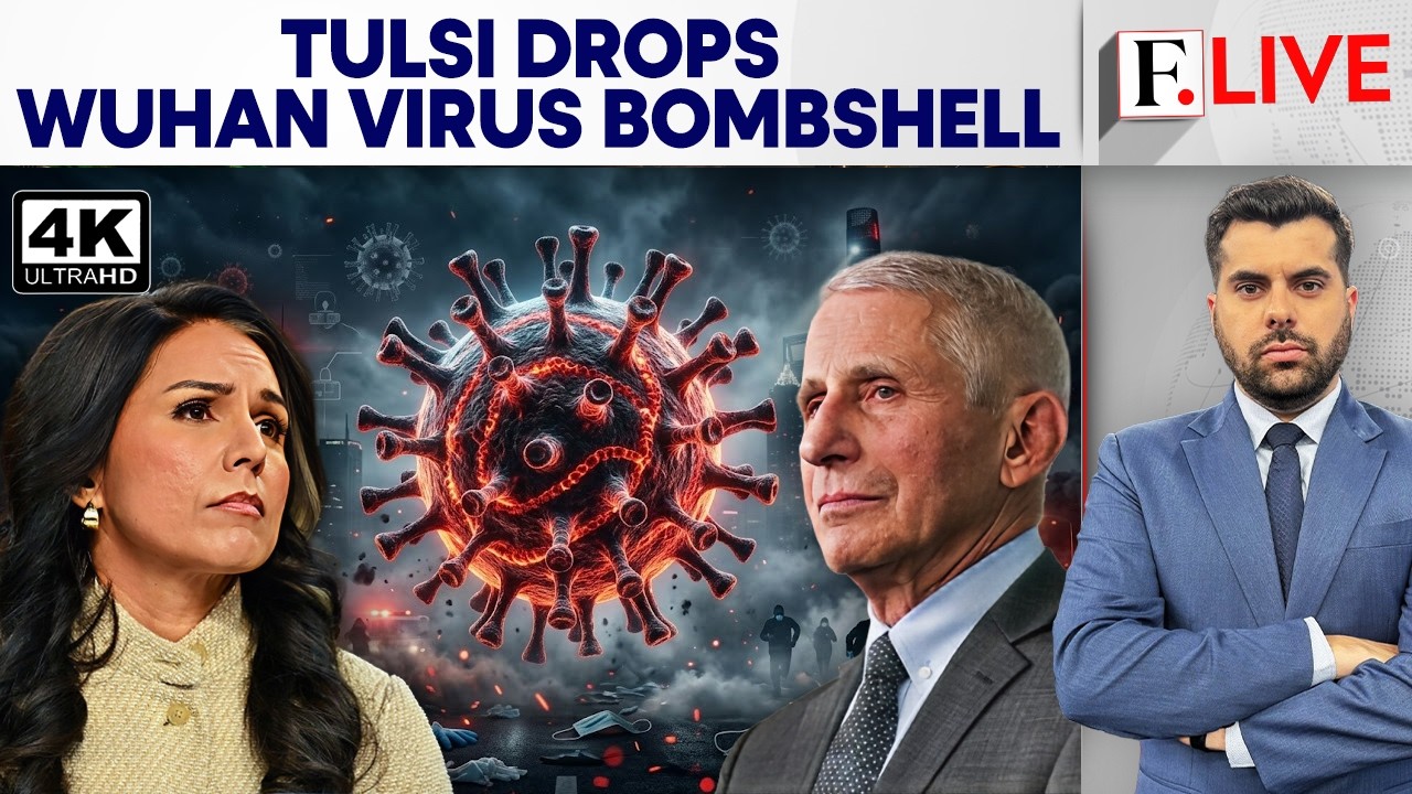 Tulsi Gabbard Releases COVID Files on Last Day in Office, Targets Fauci | Firstpost Live | 4K