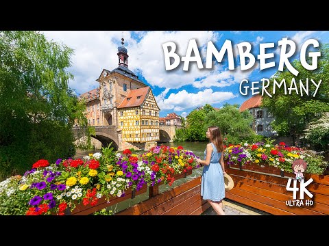 BAMBERG, Germany  🇩🇪 | 4K UHD Explore Germany’s Fairytale City Walking Tour