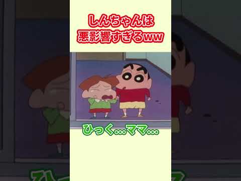 しんちゃんは悪影響すぎるww『迷子のメンドウを見るゾ』#クレヨンしんちゃん #野原しんのすけ #野原みさえ #野原ひろし #野原ひまわり #爆笑