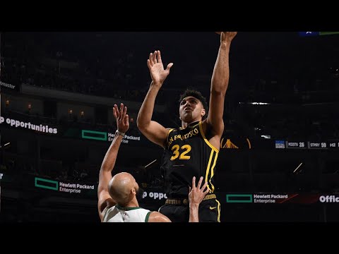 Trayce Jackson-Davis Highlights vs Celtics - 10 Points, 13 Rebounds, 3 Blocks