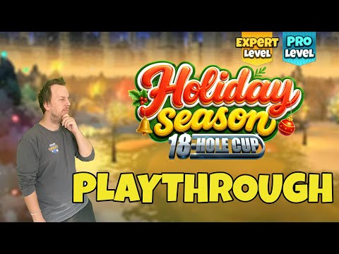 PRO & EXPERT - Holiday Season 18-hole cup! *Golf Clash*