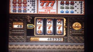 ドラゴンクエスト６　50ドルスロット　カジノで大当たり連発　dragonquest６　casino