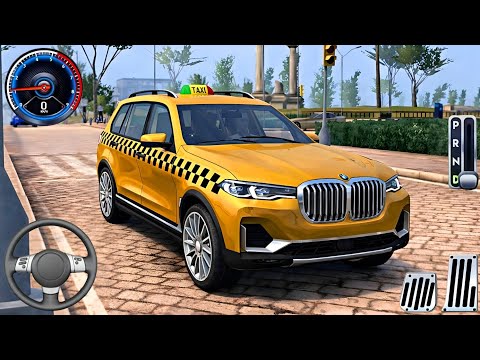 BMW X7 SUV Car Taxi Driving in City 🚖 | New Taxi Driver 2026 | Realistic Android Gameplay