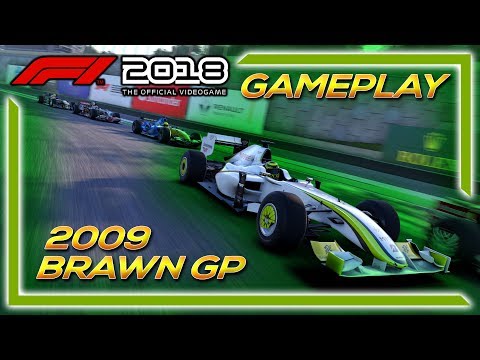 ✅F1 2018 GAMEPLAY | 2009 BRAWN GP | Brazilian GP | 5-LAP RACE