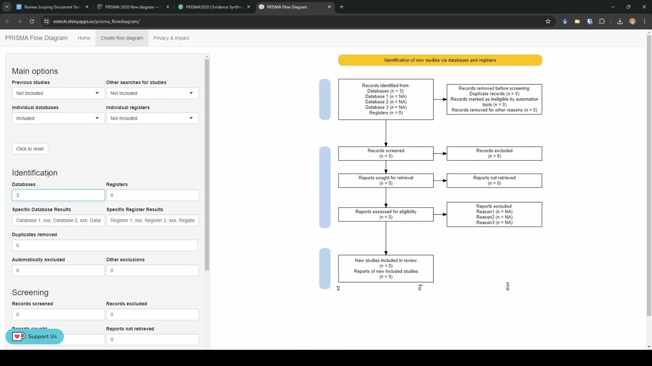 How To: Create a PRISMA Flow Chart - FAST