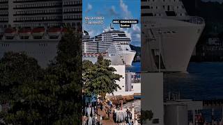 MSC GRANDIOSA cruise ship cruzeiro navio Santos Salvador Buzios @cruzeiros2025 maior #shorts