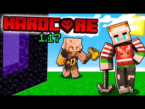 I BUILT THE NETHER PORTAL IN MY WORLD - Baddi HARDC0RE 1.17 Minecraft ITA