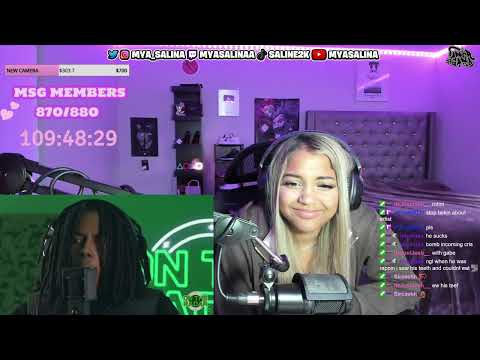 Mya Salina REACTS to The Sha Gz "On The Radar" Freestyle (Part 2) (prod by @083Chee)