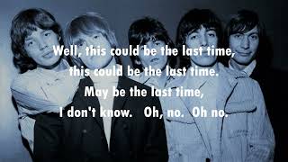 The Last Time  THE ROLLING STONES  (with lyrics)