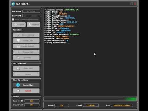 Direct UnLock LG K22 LM-K200TM Boost Mobile via KEY-Tool 🔓✅