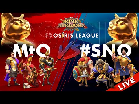MtO (K142) vs #SNO (K177) - DUAL CAST w/GEKKO GAMING!! - Rise of Kingdoms