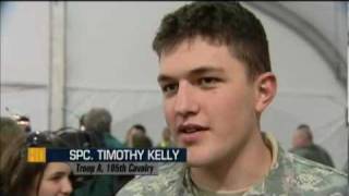 First Members Of 32nd Brigade Return From Iraq