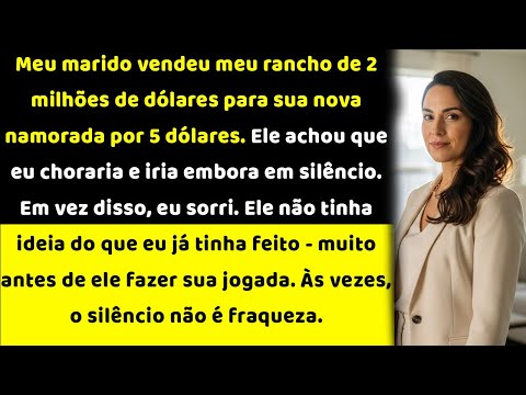 Ele vendeu meu rancho de 2 milhões de dólares por 5 dólares — mas eu já tinha garantido meus bens.