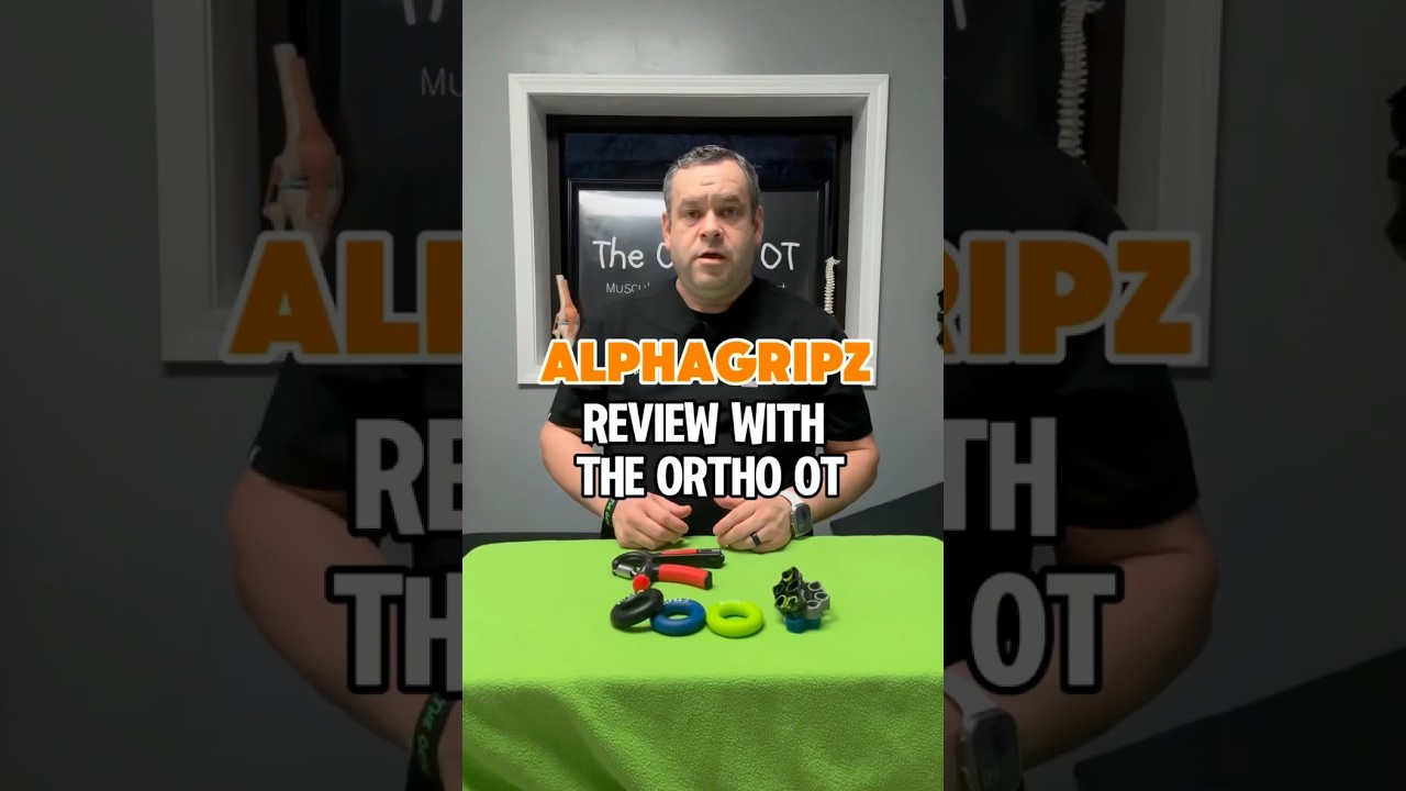 AlphaGripz Product Review #ot #occupationaltherapyathome #healthandfitness #handexercises #fyp #fyi