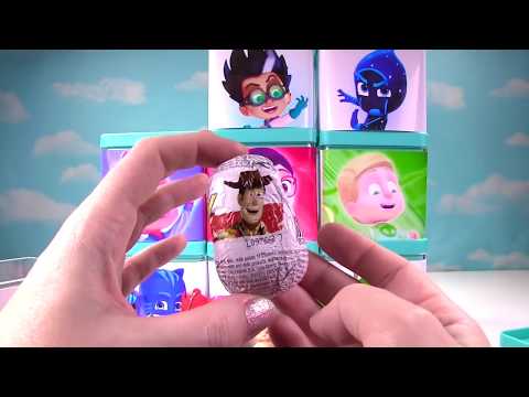 PJ Masks & Marvel DC Comic Superheros Surprise Toy Blind Box Show!