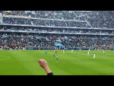 OM - ST ÉTIENNE : Ambiance sur le but de GOUIRI