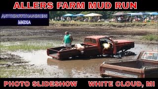 preview picture of video 'ALLERS FARM MUD RUN PHOTO SLIDESHOW 7-6-13 NEAR WHITE CLOUD, MICHIGAN'