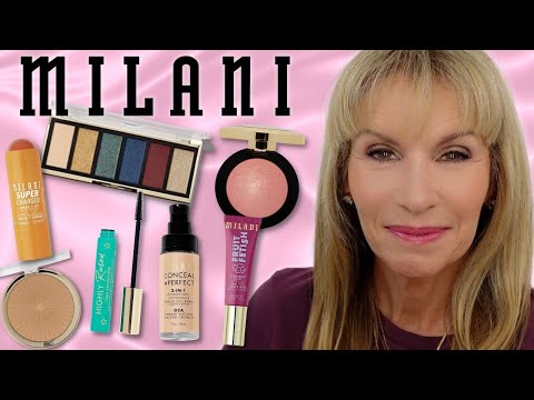 Full Face of Milani Makeup on Mature Skin | Affordable Beauty Over 50