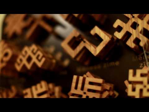 Dziedniece Ilze Jansone - amuleti, aizsargzīmes, koka zīmes