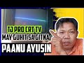 TJ PRO Crt Tv Horizontally Line Vertical Problem How To Fix