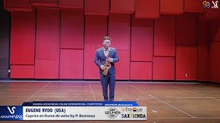 Eugenne RYOO play Caprice en forme de valse by P. Bonneau #adolphesax