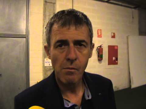 Lucas Alcaraz Granada CF) tras ver el Almería - Las Palmas