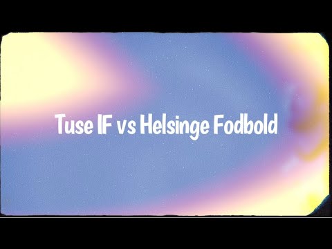 Tuse IF vs Helsinge Fodbold (U15)