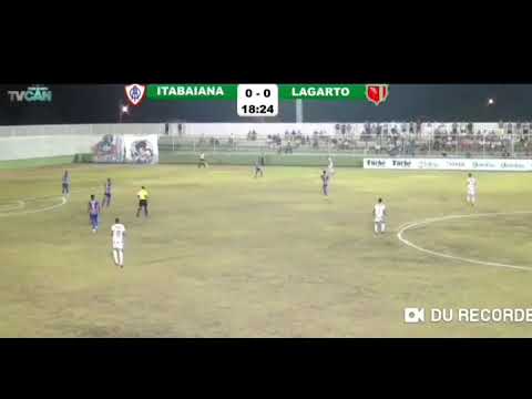 GOLS DE ITABAIANA 1X1 LAGARTO, CAMPEONATO SERGIPANO 2019/LAGARTENSE ZUEIRO