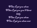 When I Get You Alone - Glee Cast (lyrics) 