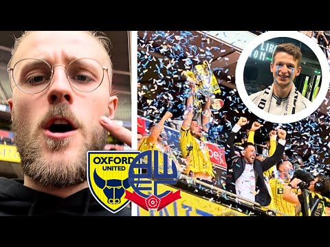 Thogden CRIES As Oxford Win PROMOTION To The Championship!!| Bolton vs Oxford Vlog