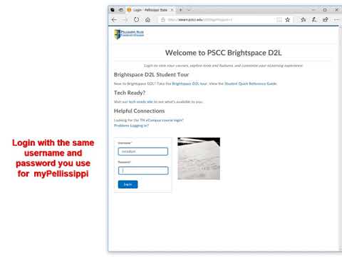 D2l Brightspace Pstcc
