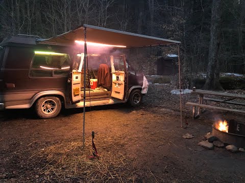 Hightop CamperVan ARB Awning Installation