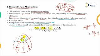 Methods of Finding Average Rainfall Data - Hydrology - Water Resource Engineering 1