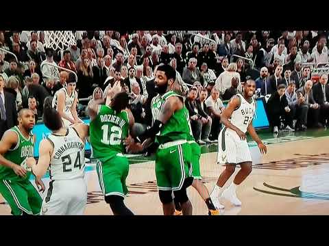 Pat connaughton slaps Terry rozier