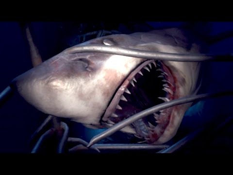 SHARK ENCOUNTER! PlayStation VR WORLDS Gameplay (Ocean Descent)