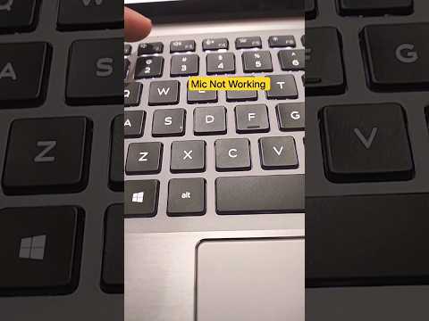 Fix100%All Laptop Mic Not Working Problem | Dell Latitude 7400 Series Laptop Mic Not On#macnitesh