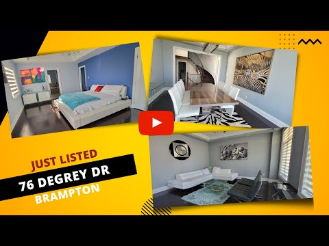 76 Degrey Dr, Brampton - Upper Level Tour & Details